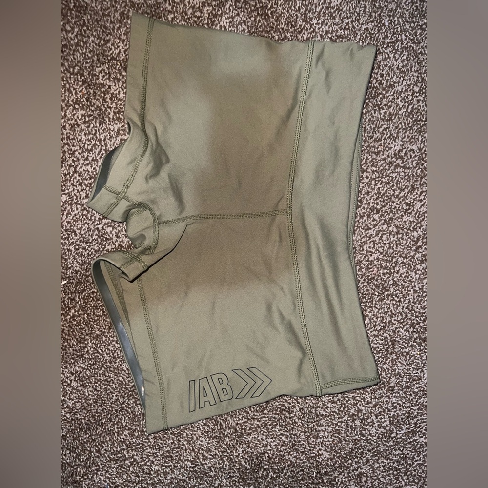 IAB army green shorts